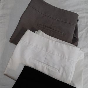 3 Pairs Ann Taylor Modern fit pants & Gap pair